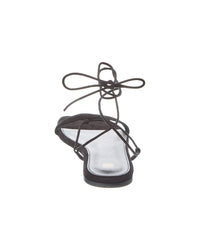 Toteme Tie-Fastening Suede Sandal