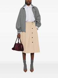 Prada Women Double-Stripe Cotton Poplin Shirt