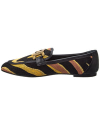 Tod’S Kate Canvas & Leather Loafer