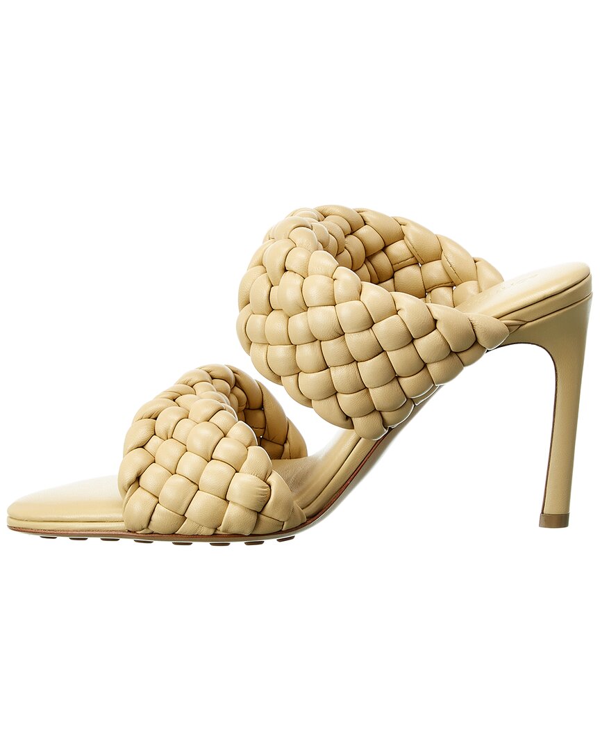 Bottega Veneta Bv Curve Leather Sandal