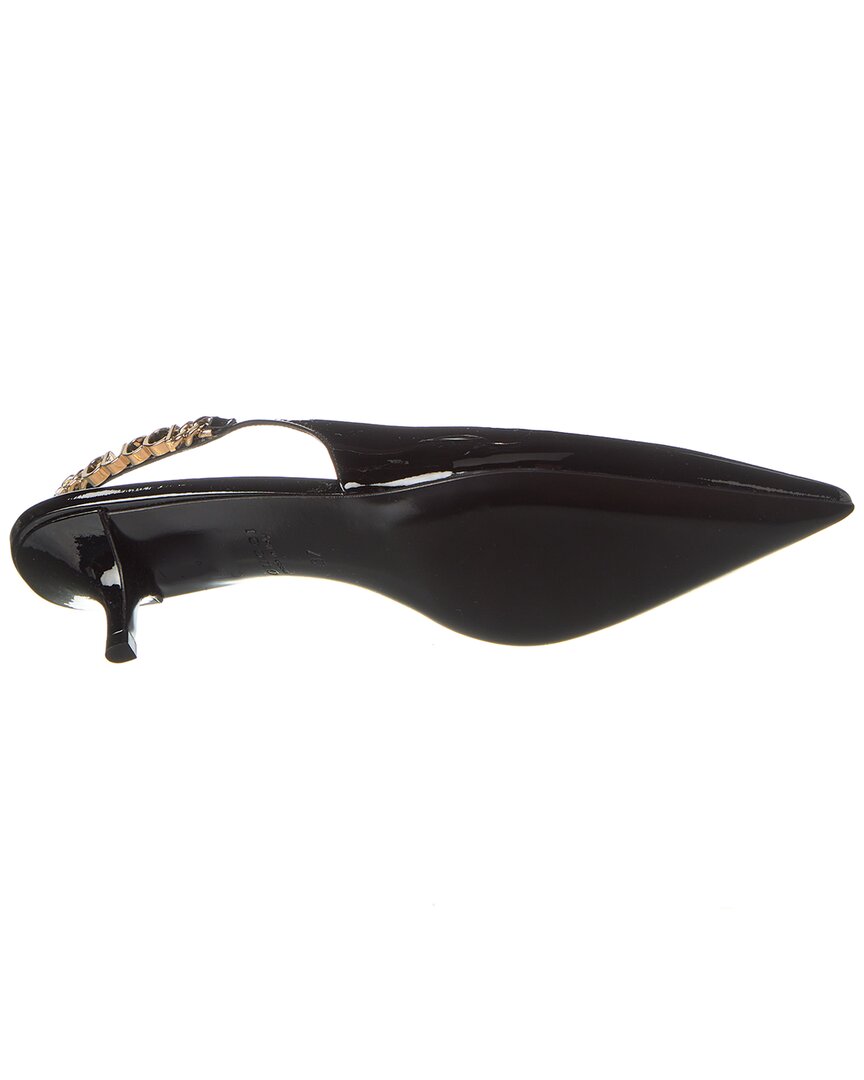 Gucci Signoria Patent Slingback Pump