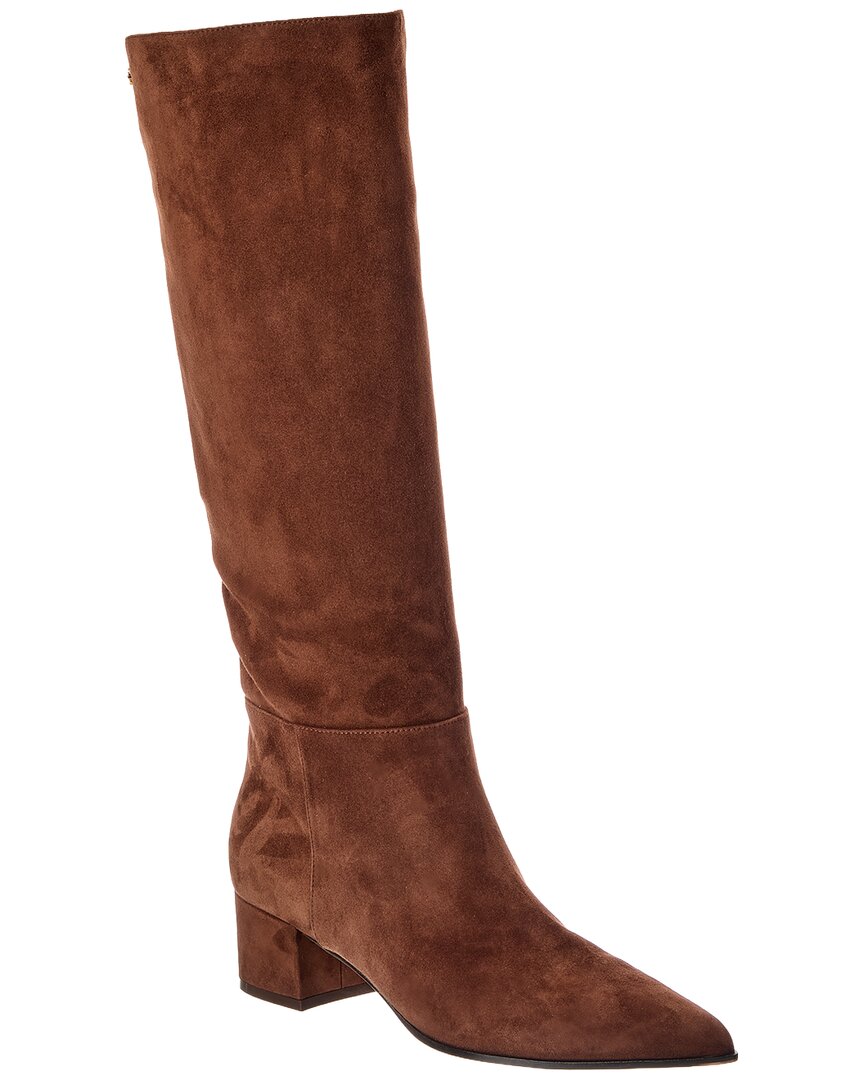 Gianvito Rossi Gianvito Rossi Piper 45 Suede Knee-High Boot