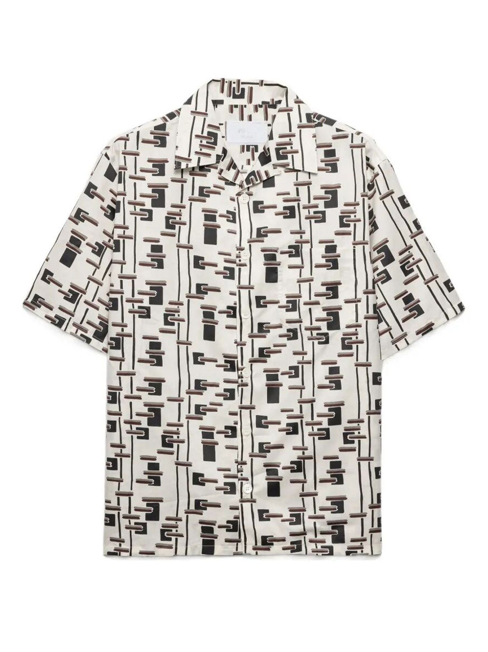 PRADA Printed Cotton Blend Bowling Shirt Women