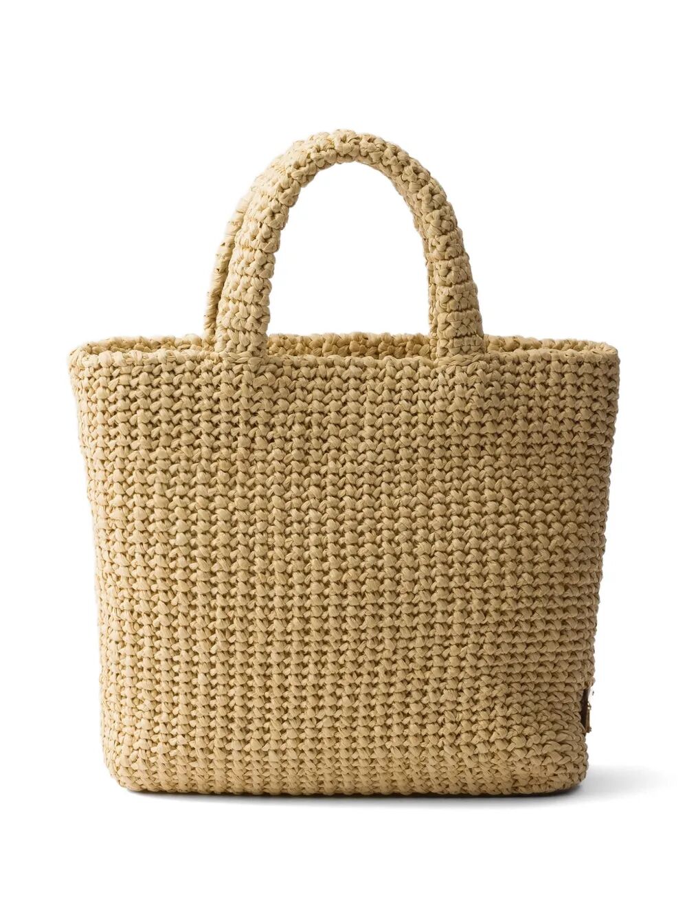 Prada Women Small Crochet Tote Bag