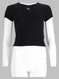 Vivienne Westwood Women T-Shirt Cropped Con Logo