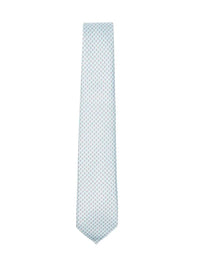 GIORGIO ARMANI Geometric Pattern Silk Tie Women
