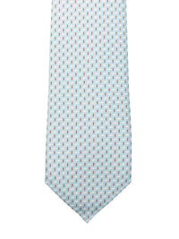 GIORGIO ARMANI Geometric Pattern Silk Tie Women