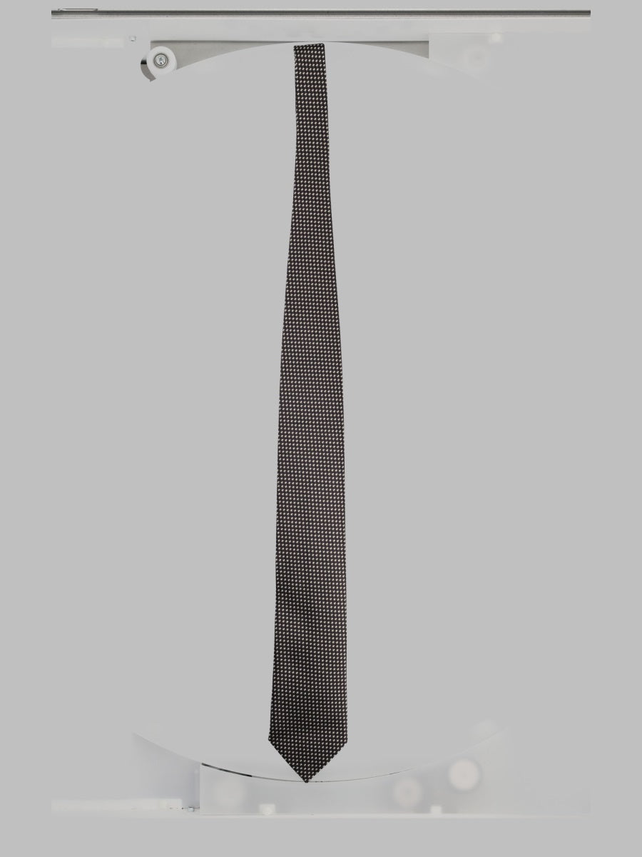 Zegna Men Cravatta In Seta Di Gelso