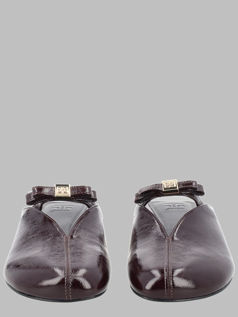 Ganni Women Mule "Sue" Con Tacco Basso