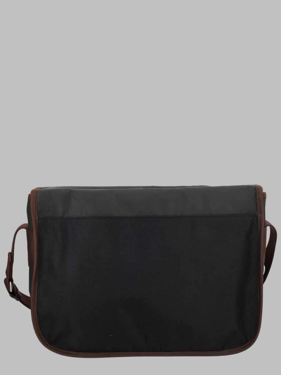 Barbour X A.P.C. Men Borsa "Tarras" In Cotone Cerato