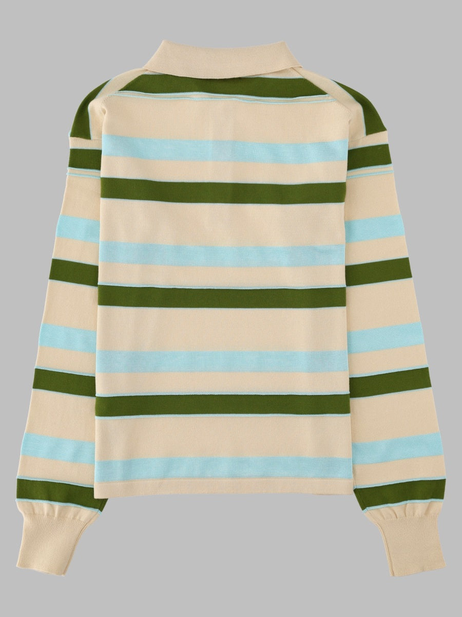 Jw Anderson Women Polo "Rugby" In Maglia Di Cotone
