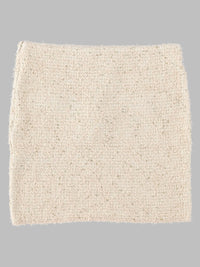 Balmain Women Minigonna In Tweed Con Dettaglio Bottoni