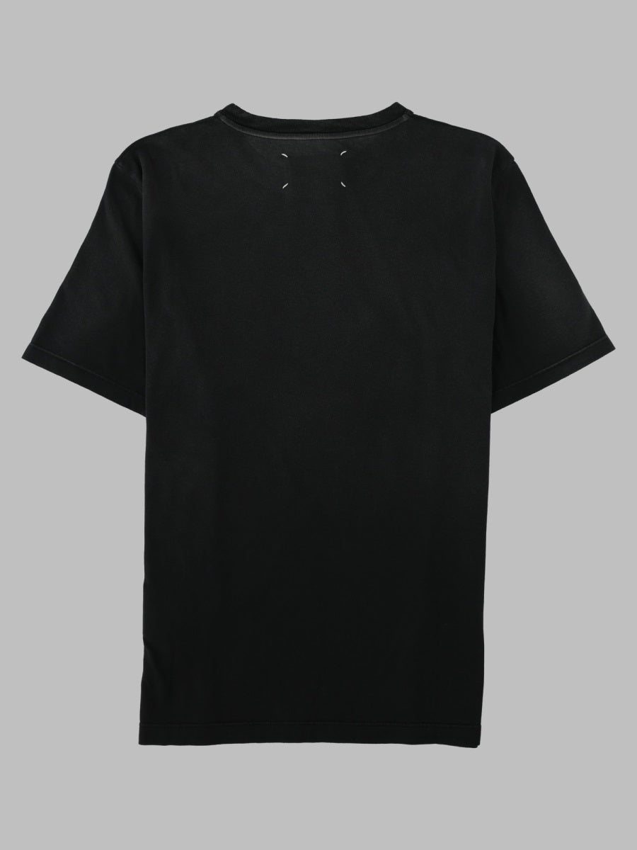 Maison Margiela Women T-Shirt In Jersey Di Cotone Con Inserti Tonali