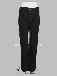 Saint Laurent Women Jeans In Denim Di Cotone