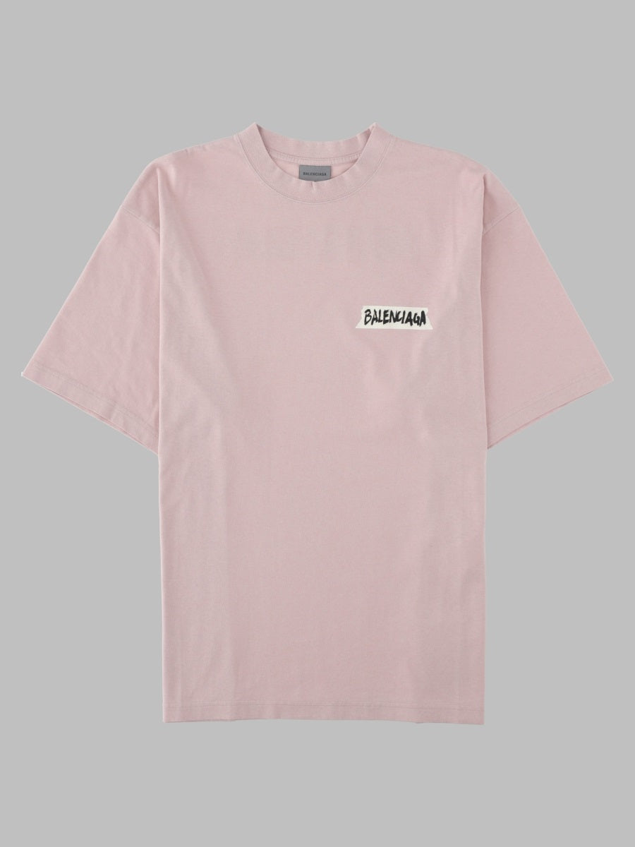 Balenciaga Women T-Shirt "Masking Tape"