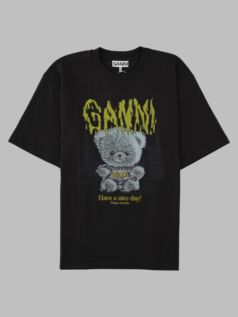 Ganni Women T-Shirt Con Stampa