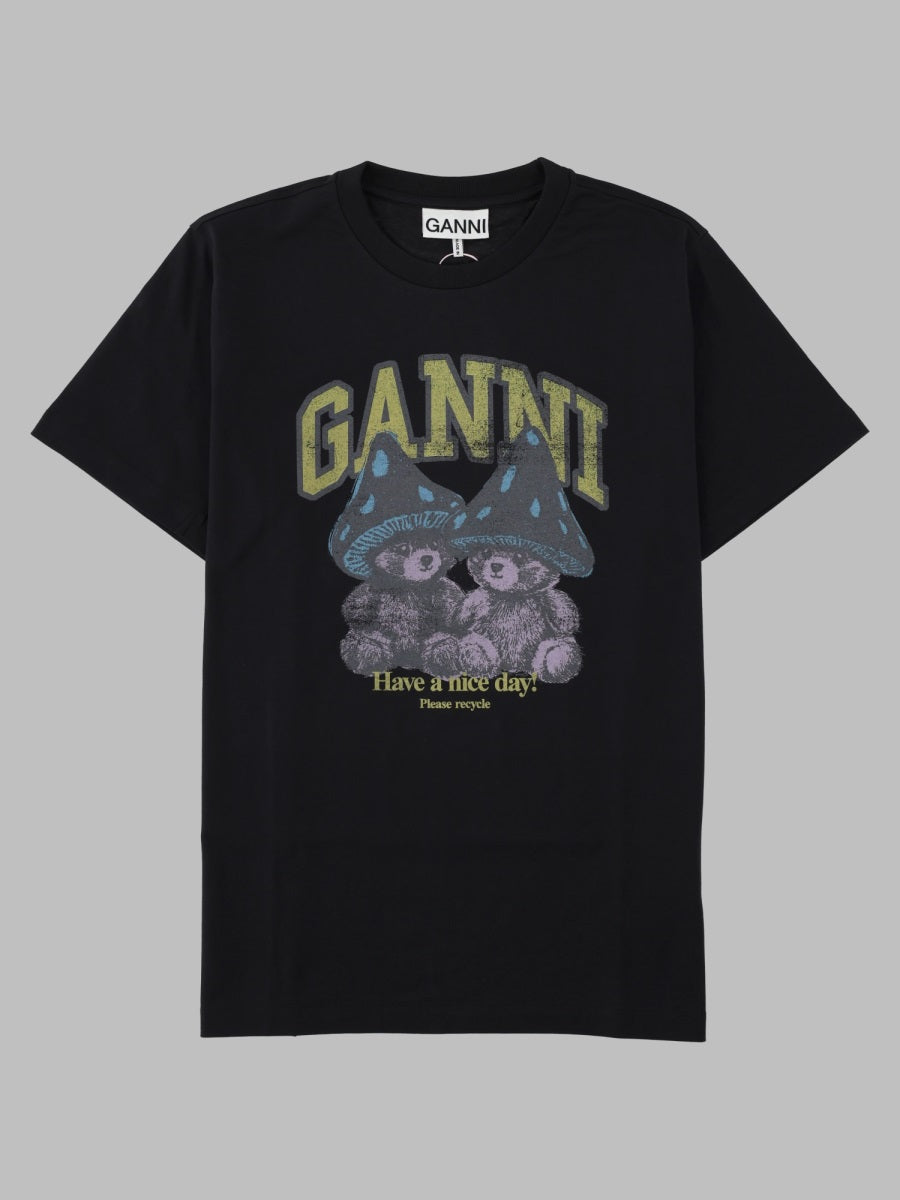 Ganni Women T-Shirt Con Stampa