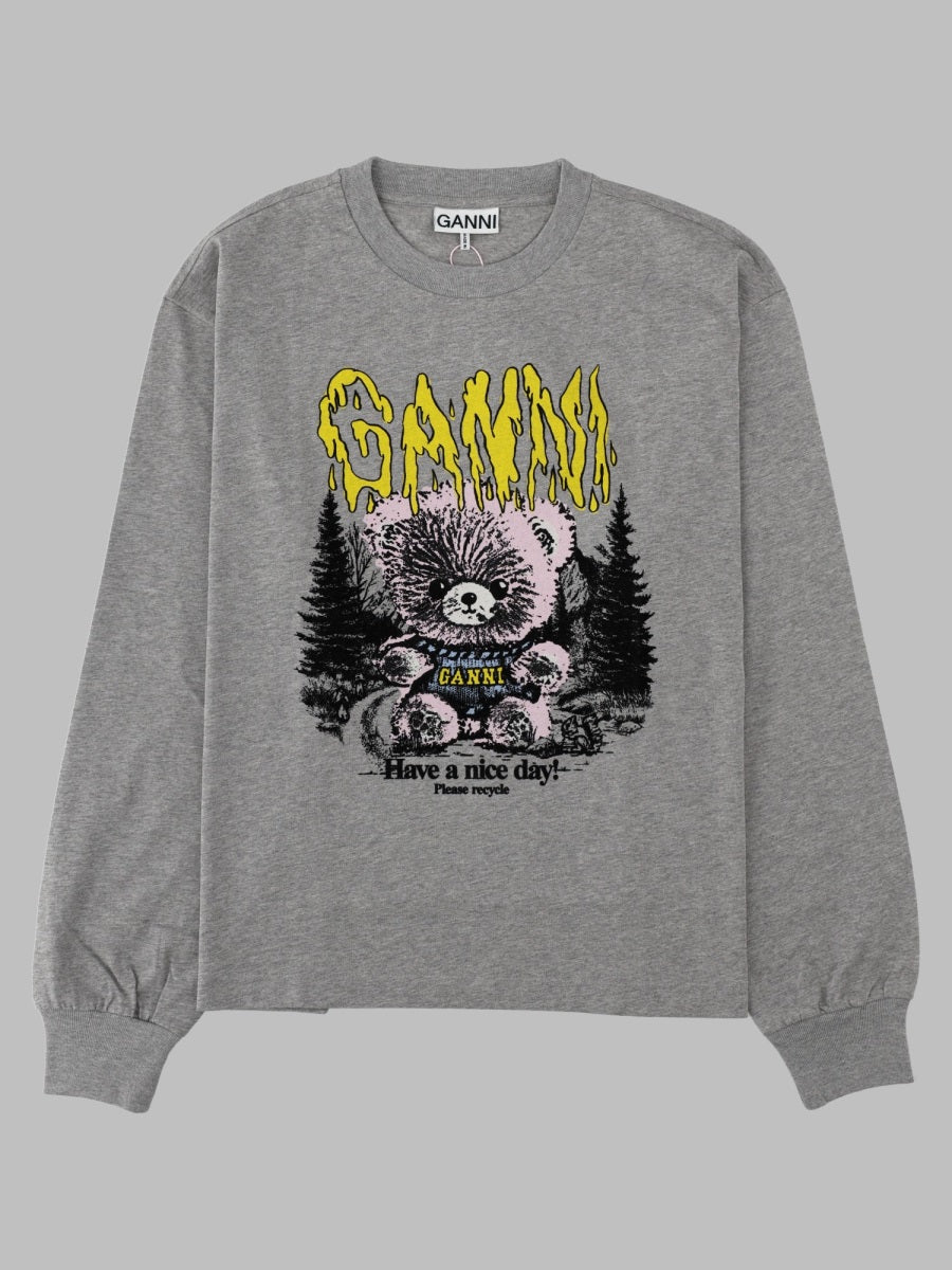 Ganni Women T-Shirt Con Stampa