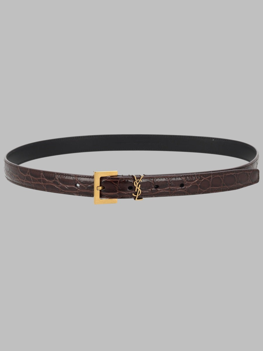 Saint Laurent Women Cintura Cassandre Sottile
