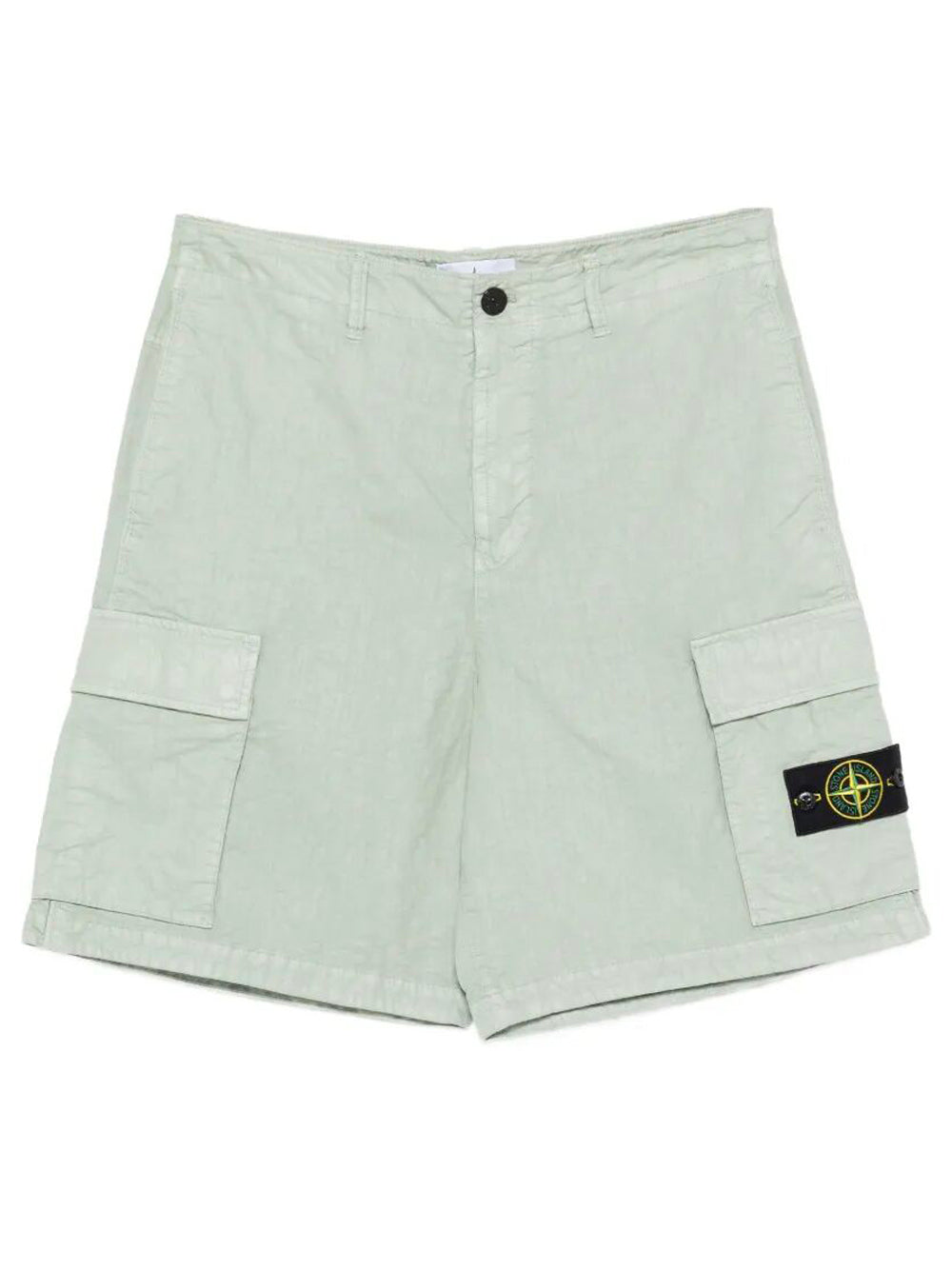 STONE ISLAND Stone Island Men Nylon Panama Loose Fit Cargo Bermudas