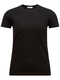 MONCLER Moncler Women Logo Patch Cotton Jersey T-Shirt