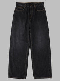 Palm Angels Men Curved Logo Loose 5 Pockets