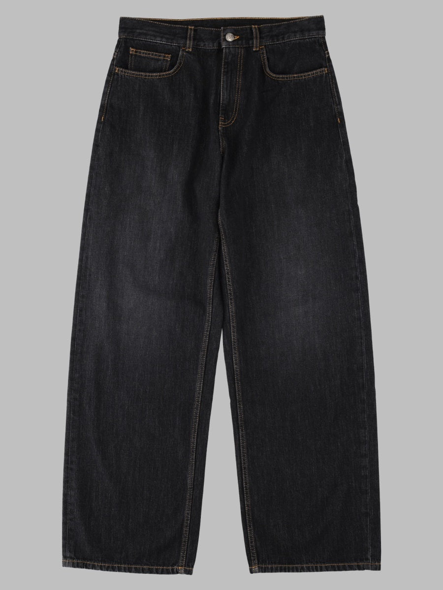 Palm Angels Men Curved Logo Loose 5 Pockets