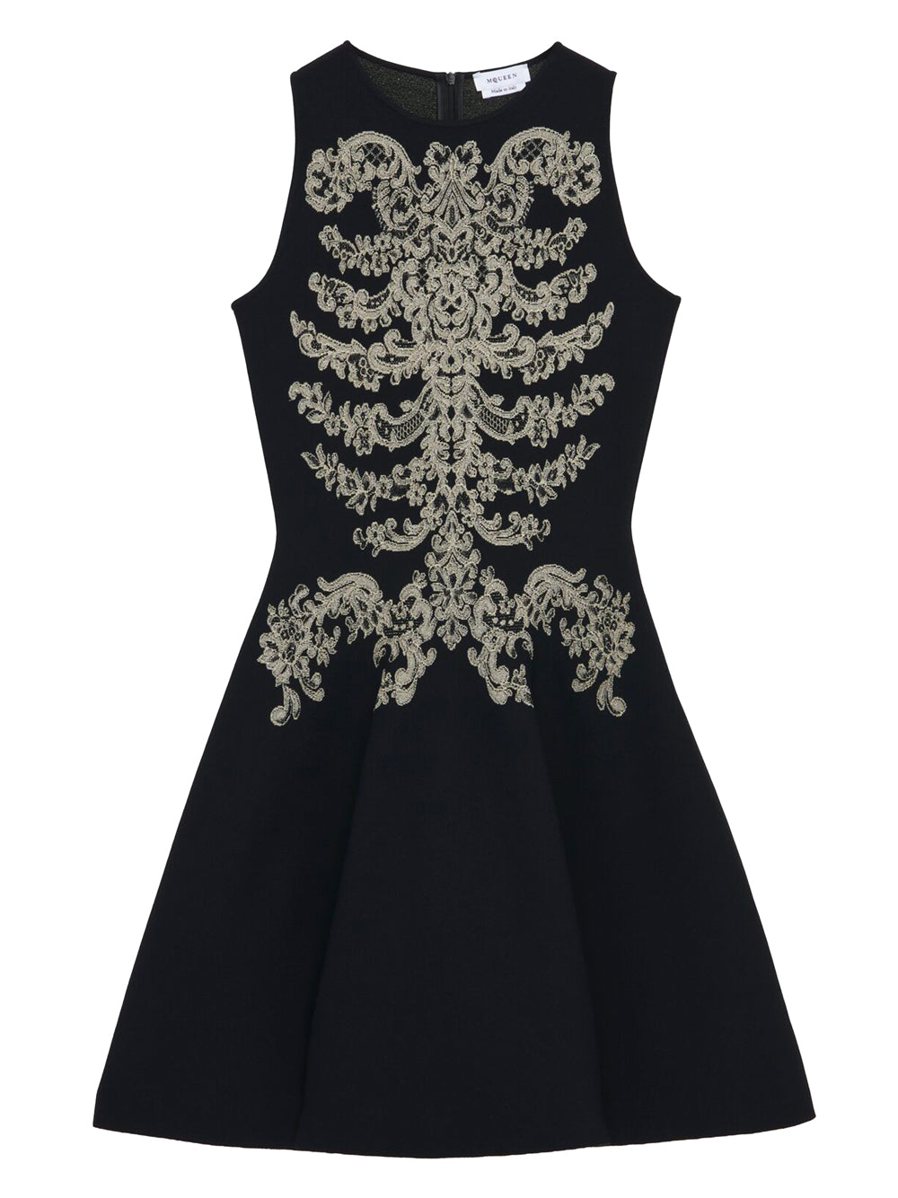 ALEXANDER MCQUEEN Jacq Vlm Mini Dress Women