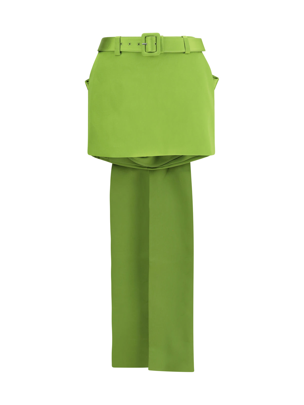Self-Portrait Women Satin Bow Mini Skirt