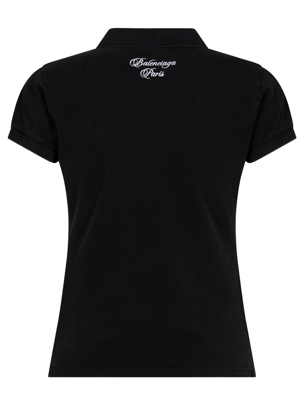 BALENCIAGA Balenciaga Women Fitted Polo With Logo Embroidery