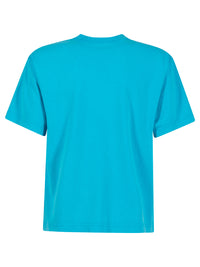 BALENCIAGA Medium Fit T-Shirt With Logo Embroidery Women