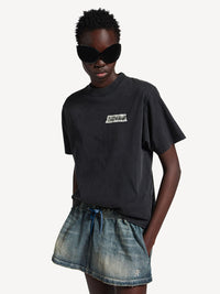 BALENCIAGA Balenciaga Women Masking Tape Medium Fit Jersey T-Shirt