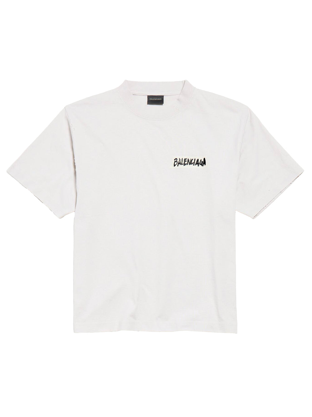 BALENCIAGA Balenciaga Women Masking Tape Medium Fit Jersey T-Shirt