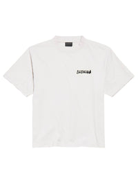 BALENCIAGA Balenciaga Women Masking Tape Medium Fit Jersey T-Shirt
