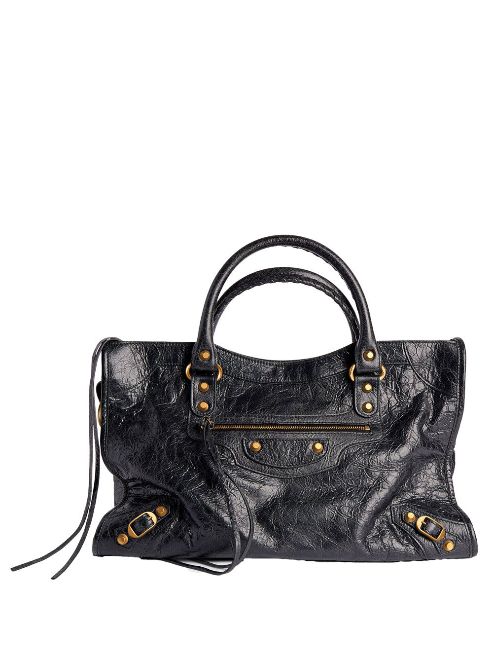 BALENCIAGA Le City Medium Bag In Arena Leather Women