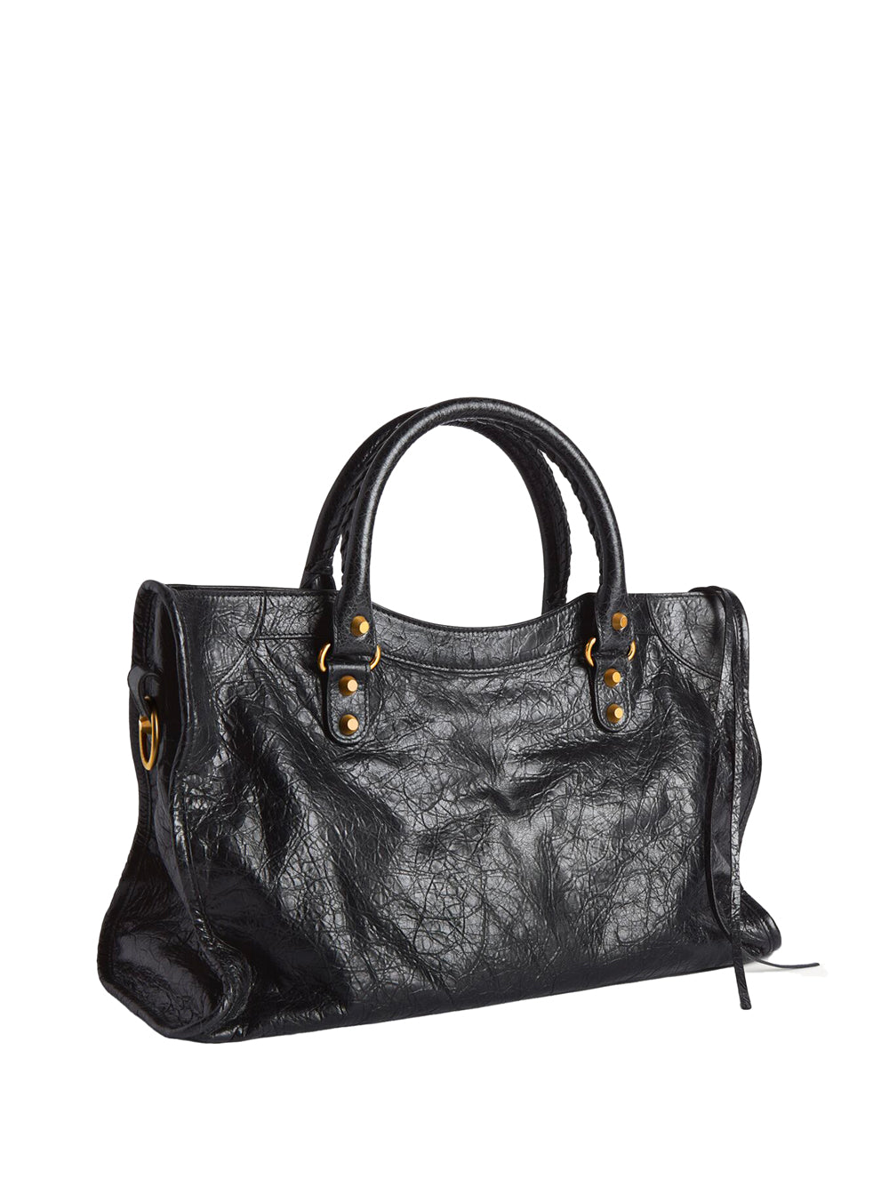 BALENCIAGA Le City Medium Bag In Arena Leather Women