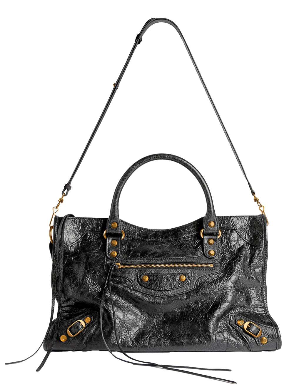 BALENCIAGA Le City Medium Bag In Arena Leather Women