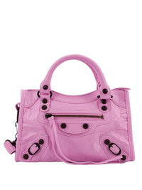 BALENCIAGA Le City Mini Arena Leather Bag Women