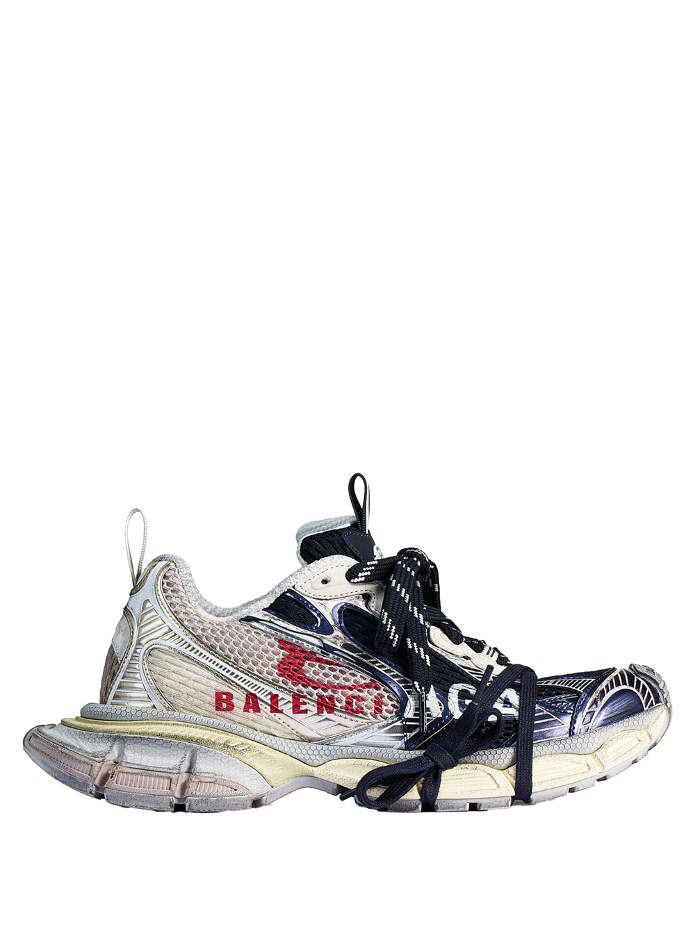 BALENCIAGA 3Xl Split Worn-Out Effect Sneakers Women
