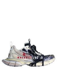BALENCIAGA 3Xl Split Worn-Out Effect Sneakers Women