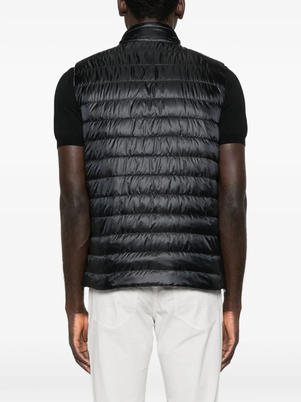 Herno Men Nylon Ultralight And Ecoage Reversible Vest