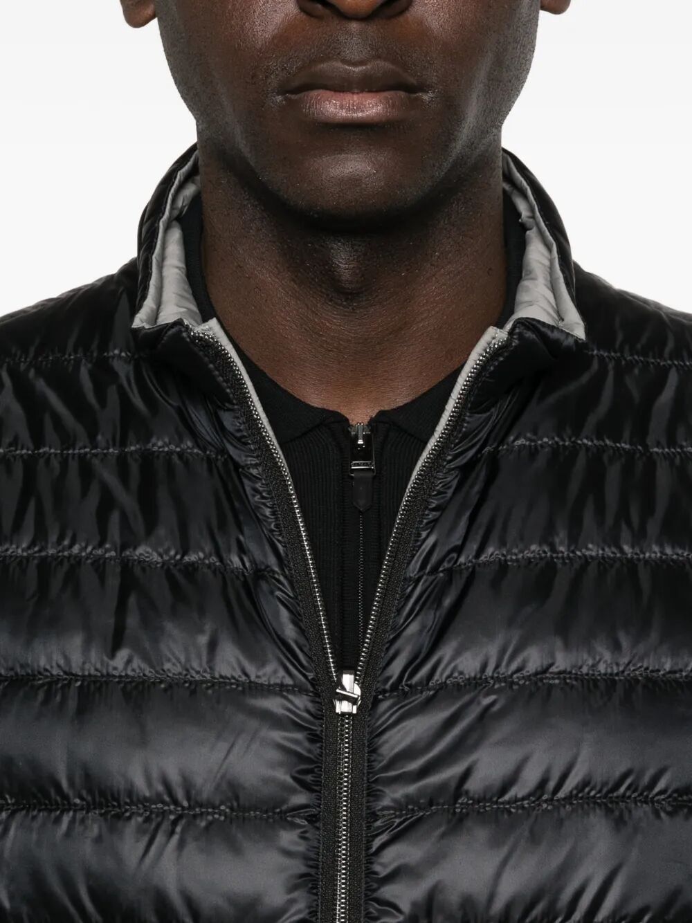 Herno Men Nylon Ultralight And Ecoage Reversible Vest