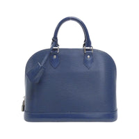 Louis Vuitton Blue Leather Handbag (Pre-Owned) OS Blue
