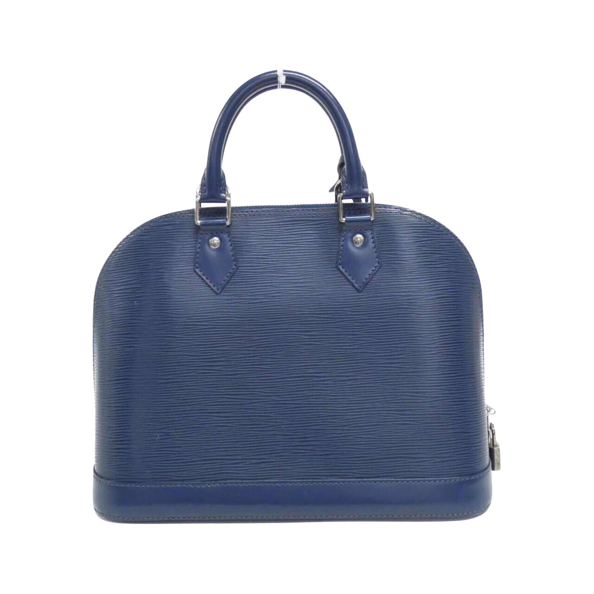 Louis Vuitton Blue Leather Handbag (Pre-Owned)