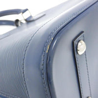 Louis Vuitton Blue Leather Handbag (Pre-Owned)