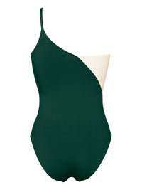 ERES Tandem Two-Tone One-Shoulder Swimsuit Women