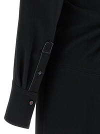 VICTORIA BECKHAM Victoria Beckham Women 'Long Sleeve Polo Collar Midi' Dress