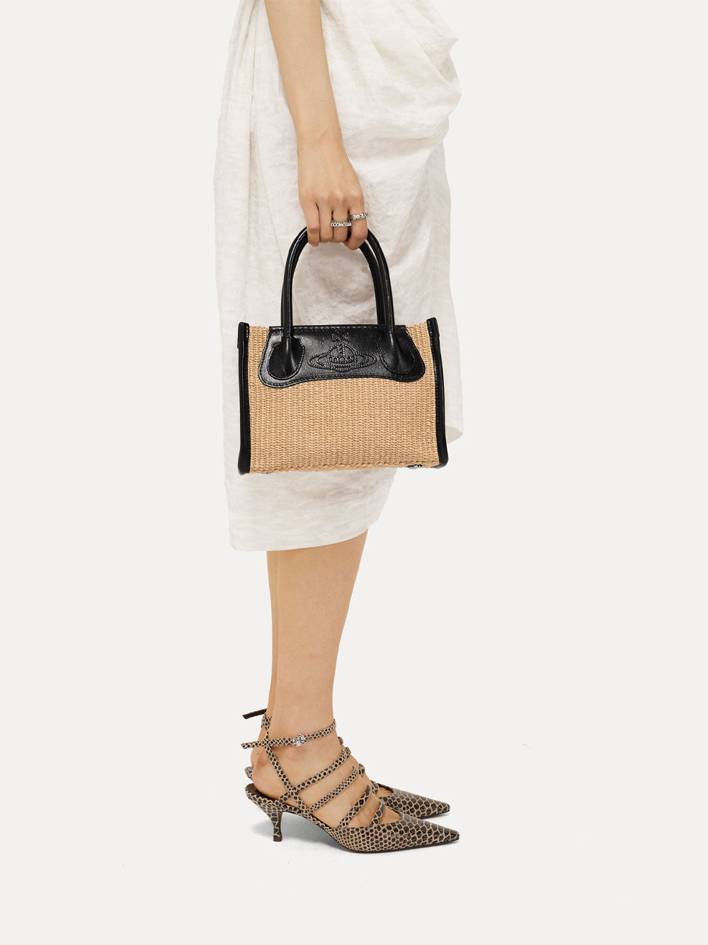 VIVIENNE WESTWOOD Vivienne Westwood Women Troy Small Crossbody Tote Bag