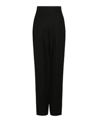 Ferragamo Womens High-Waisted Wide-Leg Pants