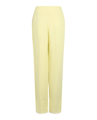 Ferragamo Womens Contrast-Piping Tailored Pants